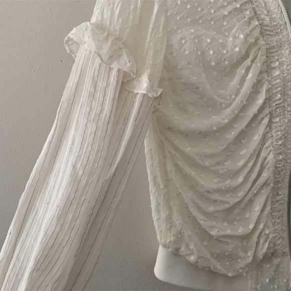 Nwt silk dotted jacket - Picture 3 of 5